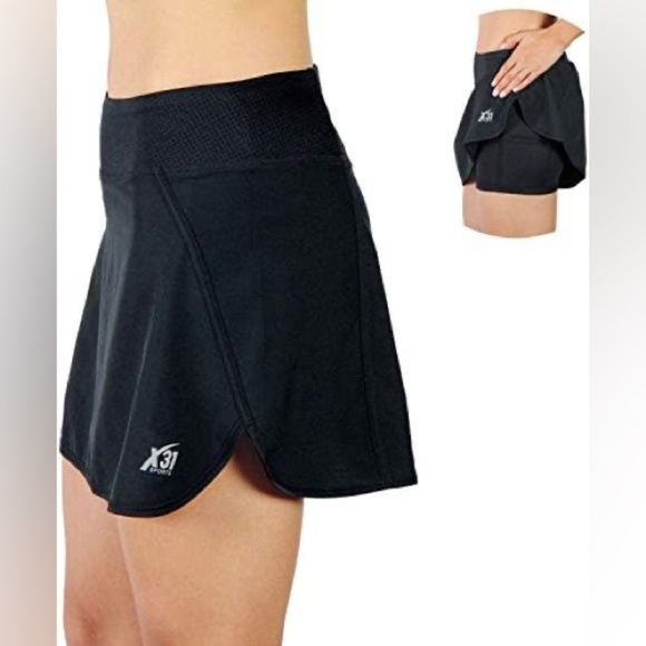 X31 Sports Tennis Running Skort | Built-in Shorts, Pockets, Athletic | Women’s M - Picture 5 of 15